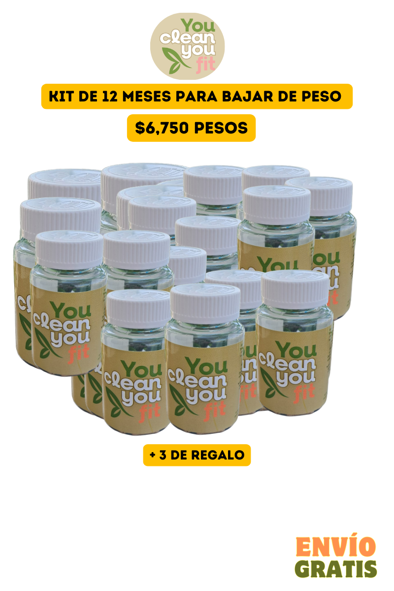 KIT PARA BAJAR DE PESO 12M+3