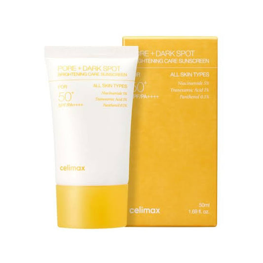 PORE + DARK SPOT BRIGHTENING CARE SUNCREAM - CELIMAX